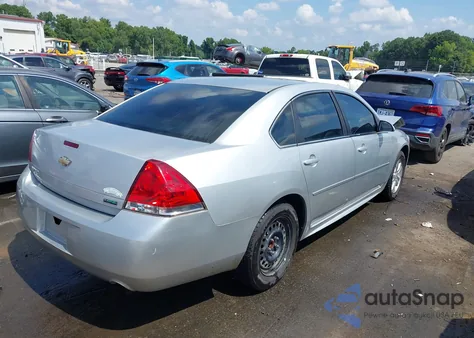 2013 Chevrolet Impala Ls из США, поврежденный, VIN 2G1WF5E35D1243055